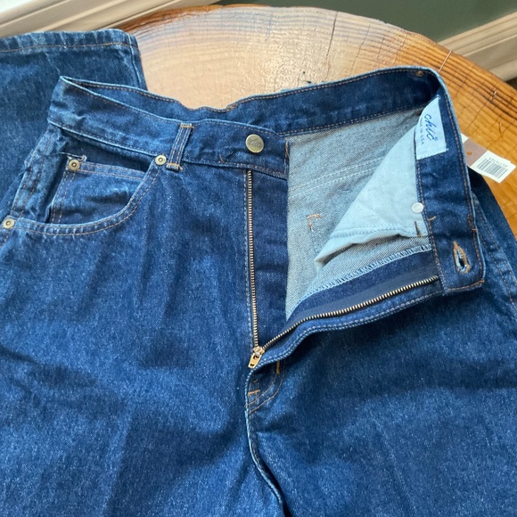 VINTAGE Chic High Rise Tapered Leg Mom Jeans NWT - Picture 9 of 12